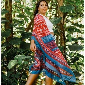 LOVE STITCH Beach Dreaming Kimono